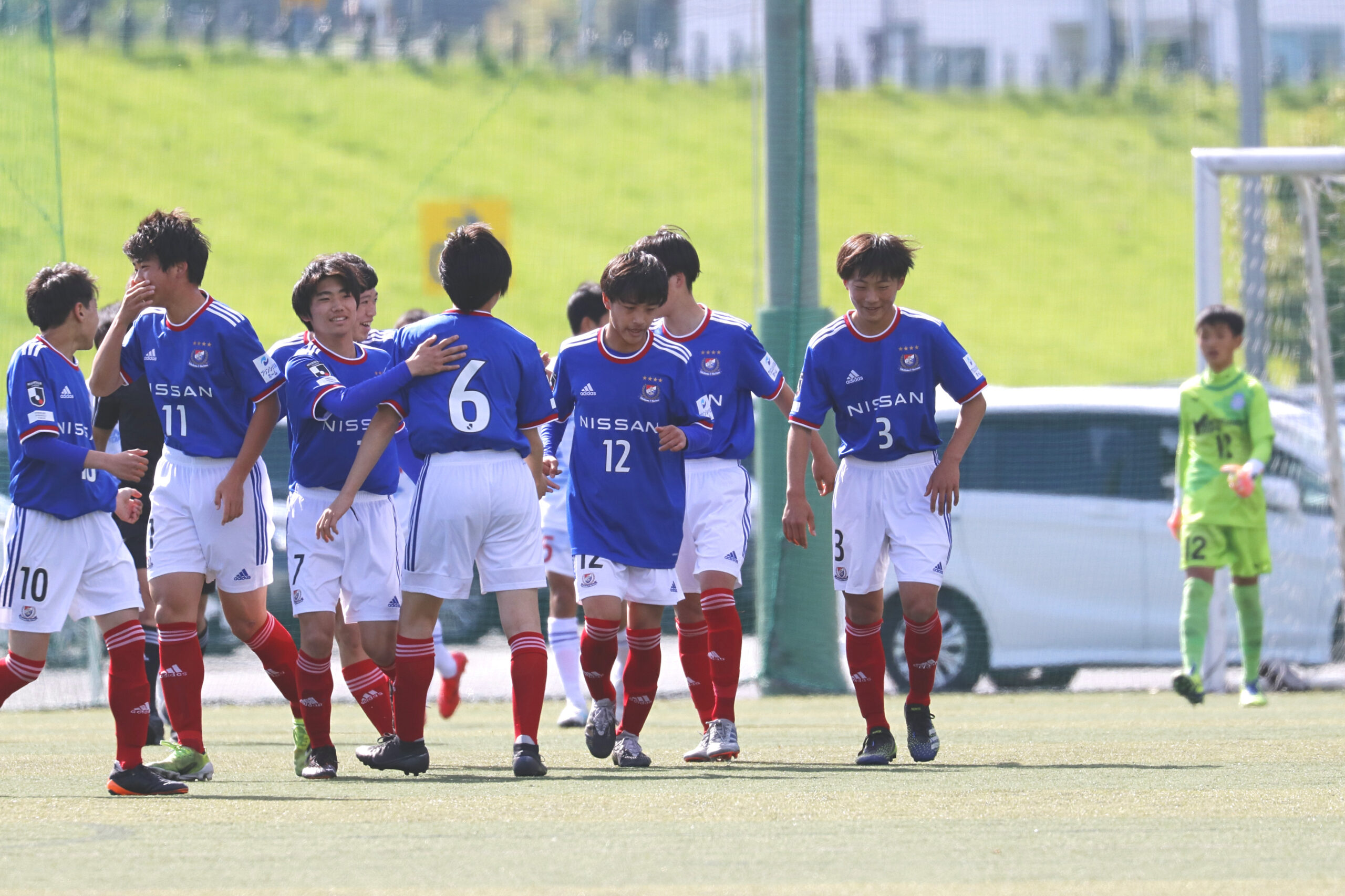 関東リーグ2部 第3節 横浜f マリノスjy Vs ヴァンフォーレ甲府u 15 しんよこフットボールパーク マリノスユースとそのまわり