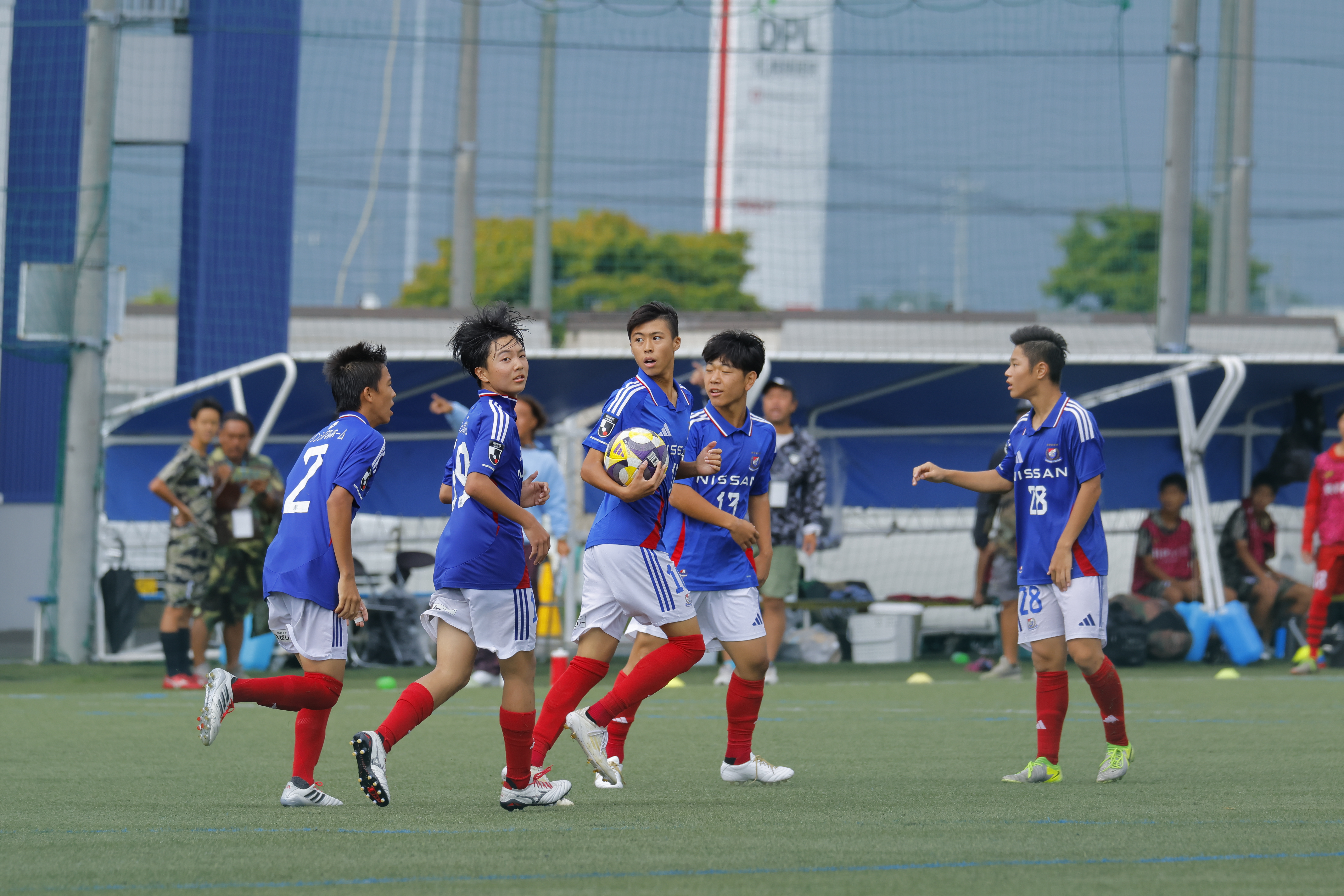 日本クラブユース選手権(U-15) GS第3節 横浜F・マリノスJY vs
