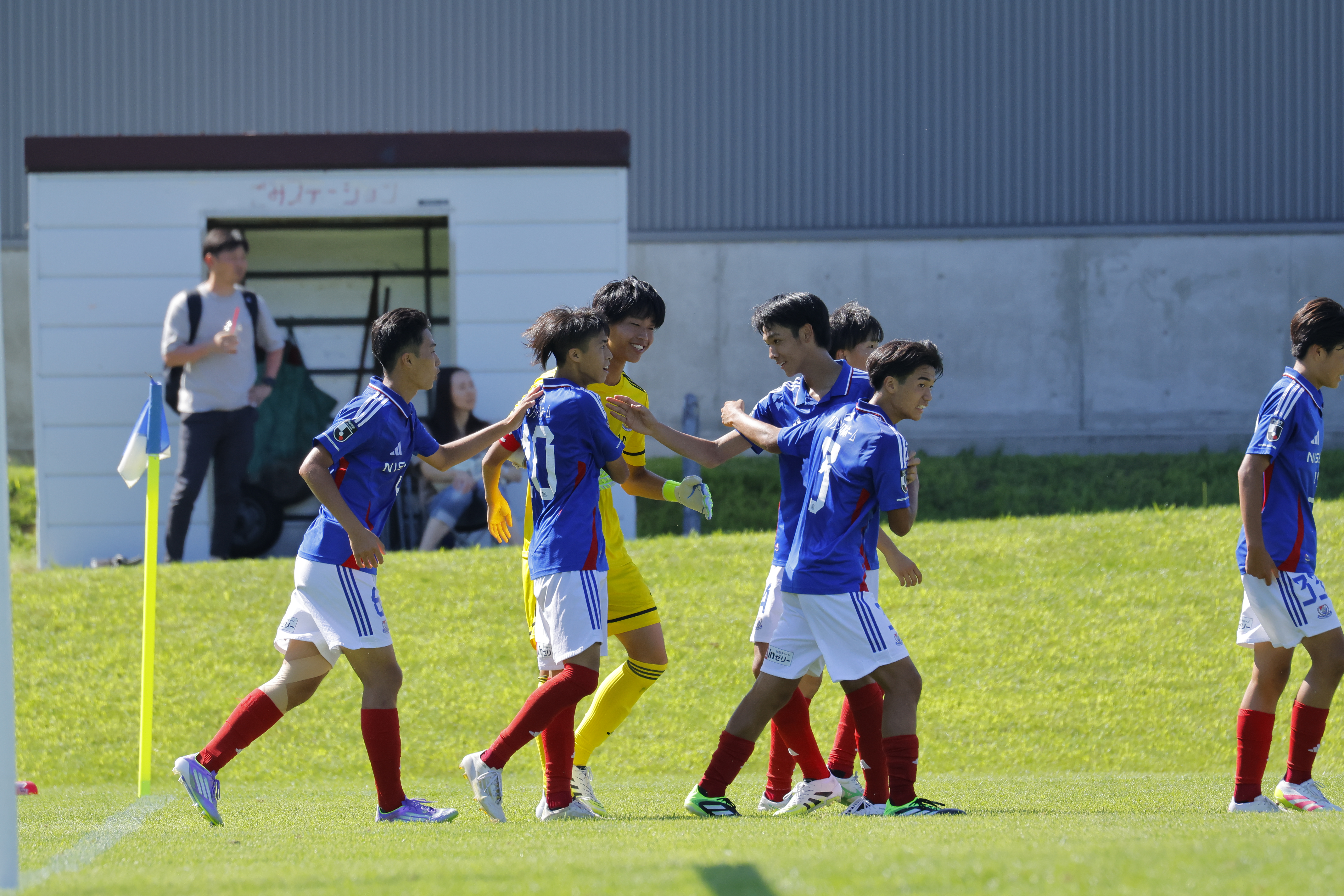 日本クラブユース選手権(U-15) GS第2節 横浜F・マリノスJY vs